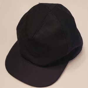 Emporio Armani Hat beautiful print with logo imbedded all over hat